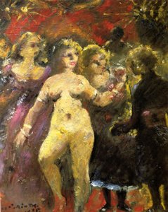 La bella Frau Imperia da Lovis Corinth